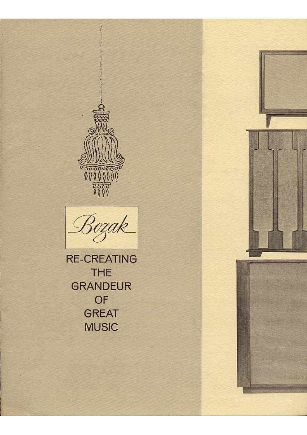 bozak brochure 1968