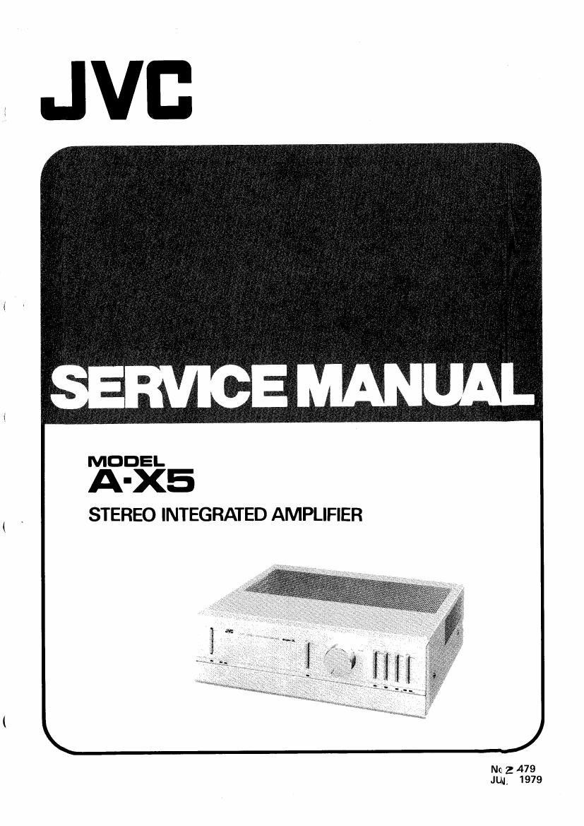 Jvc AX 5 Service Manual