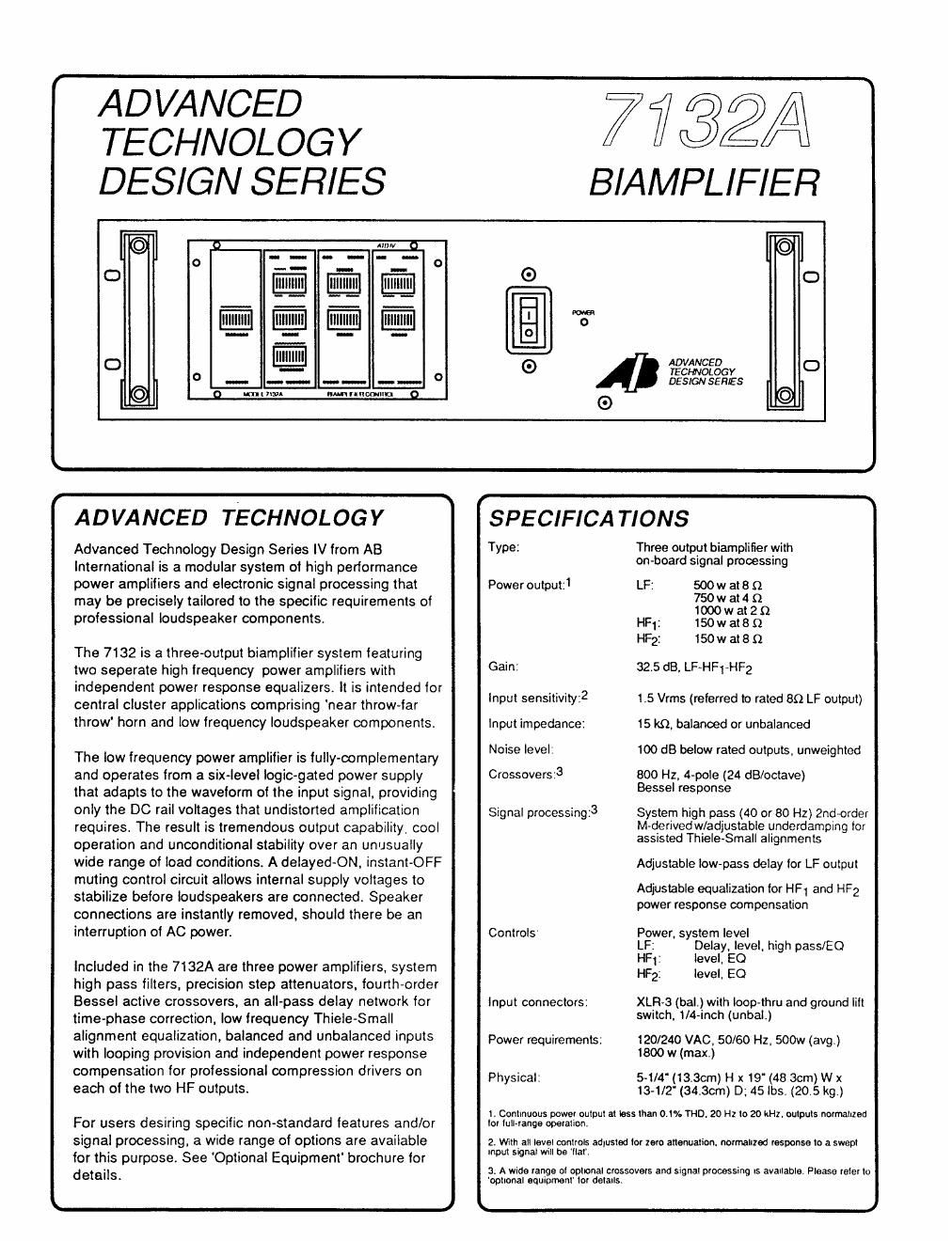 ab international 7132 a brochure