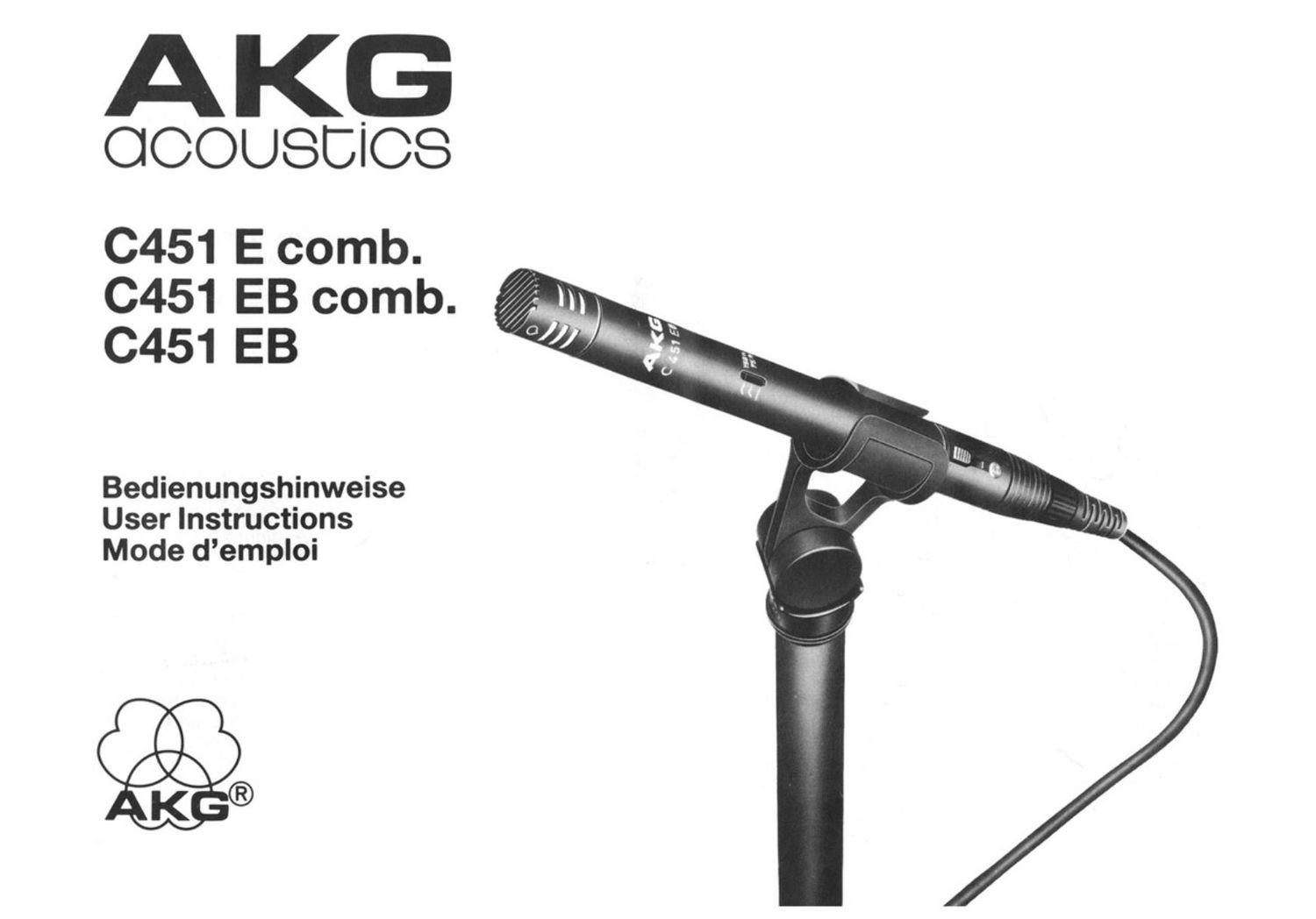 AKG C451E Service Manual