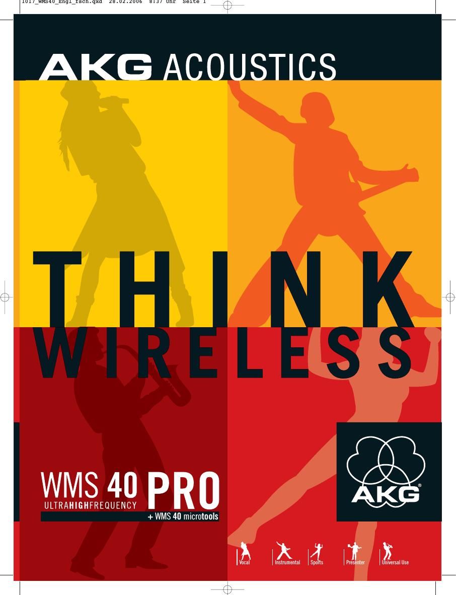 akg wms 40 pro brochure