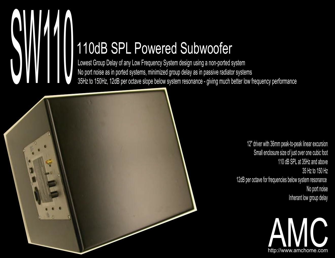 amc sw 110 brochure