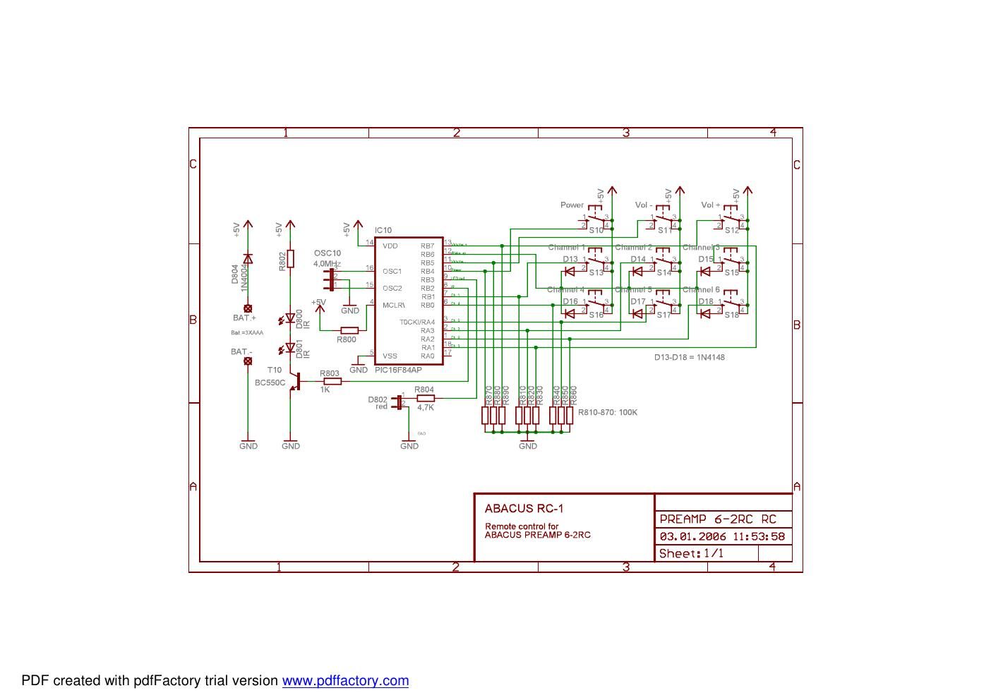 abacus 6 2rc schematic