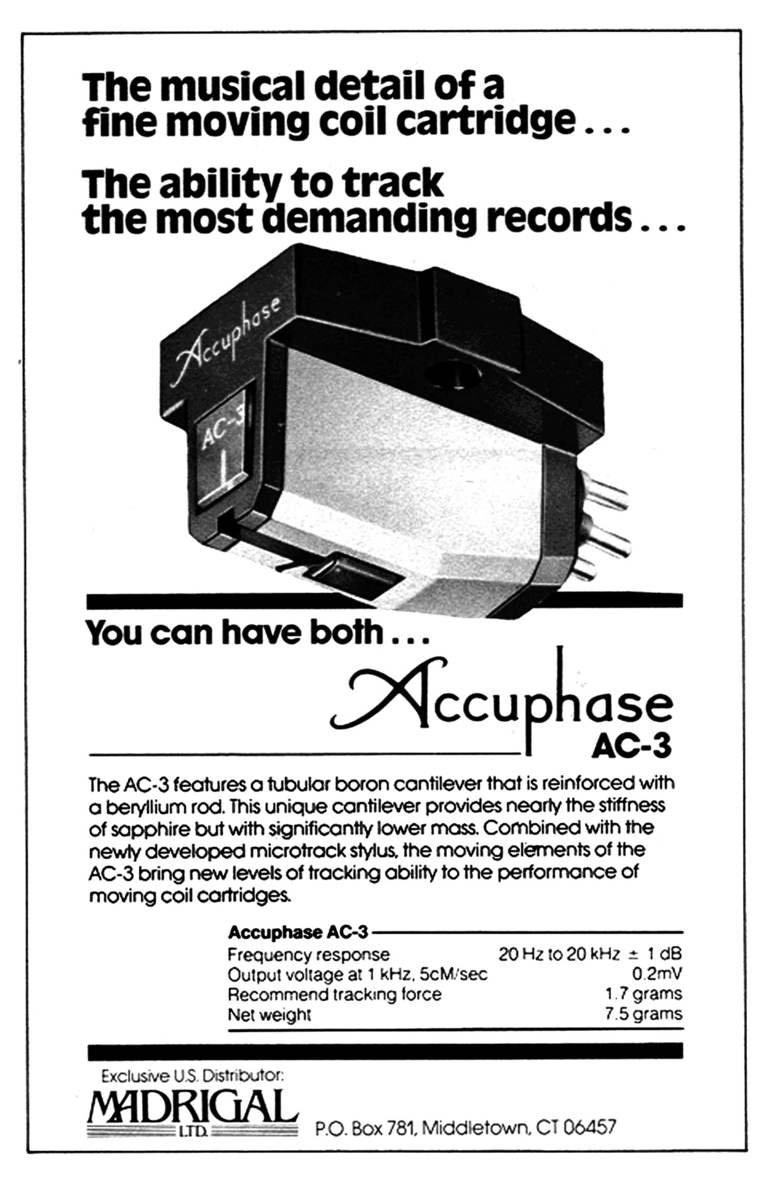 accuphase ac 3 brochure