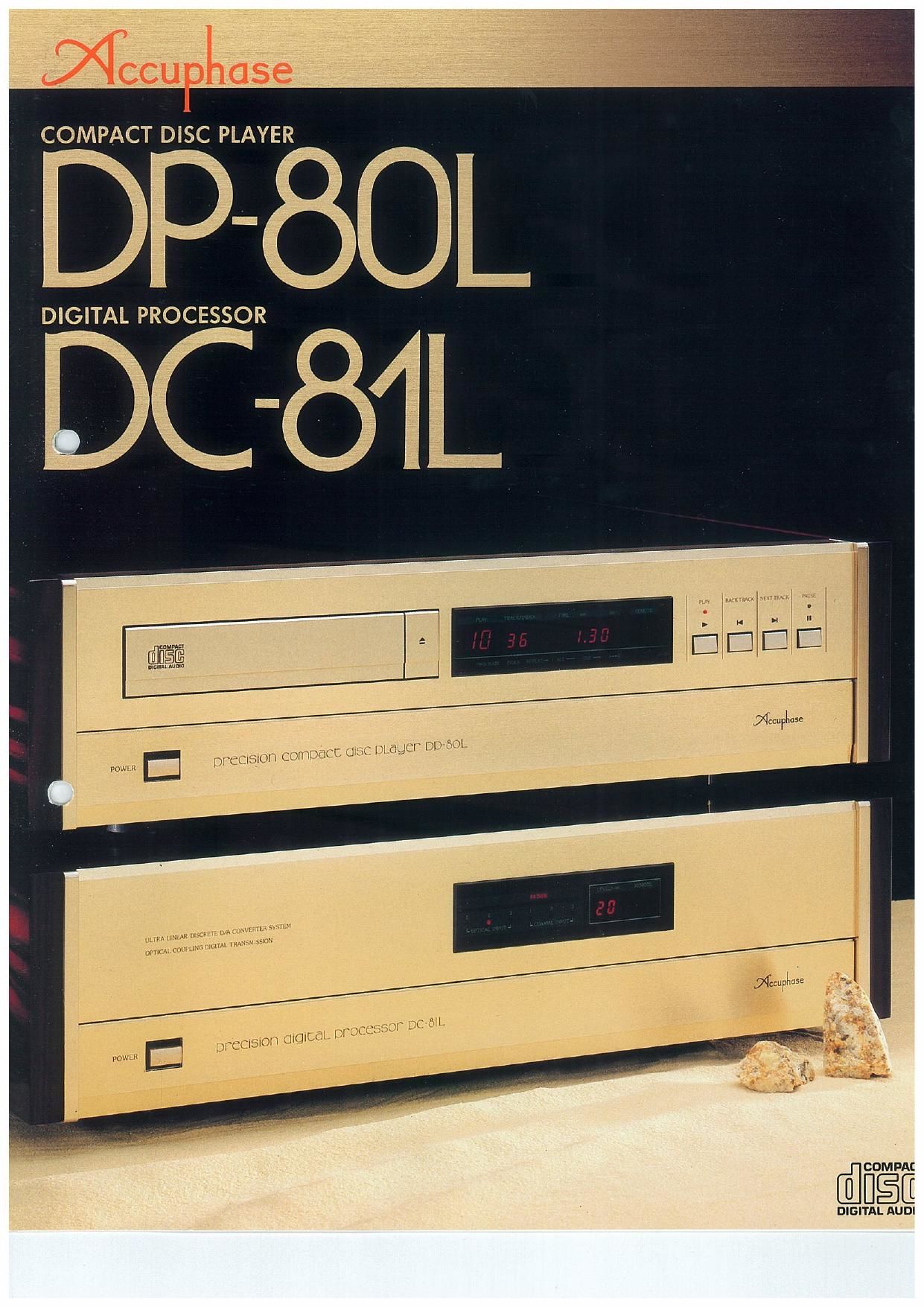 Accuphase DP 80 L Brochure