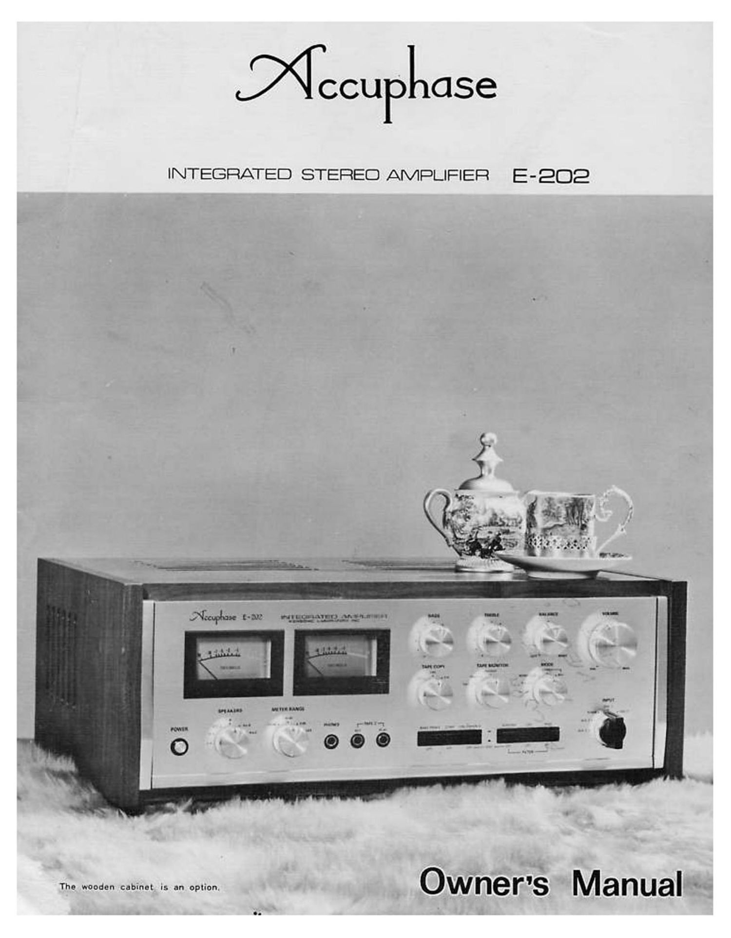 Accuphase E 202 Owners Manual