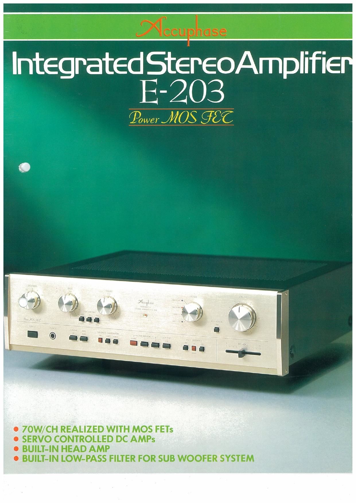 Accuphase E 203 ad