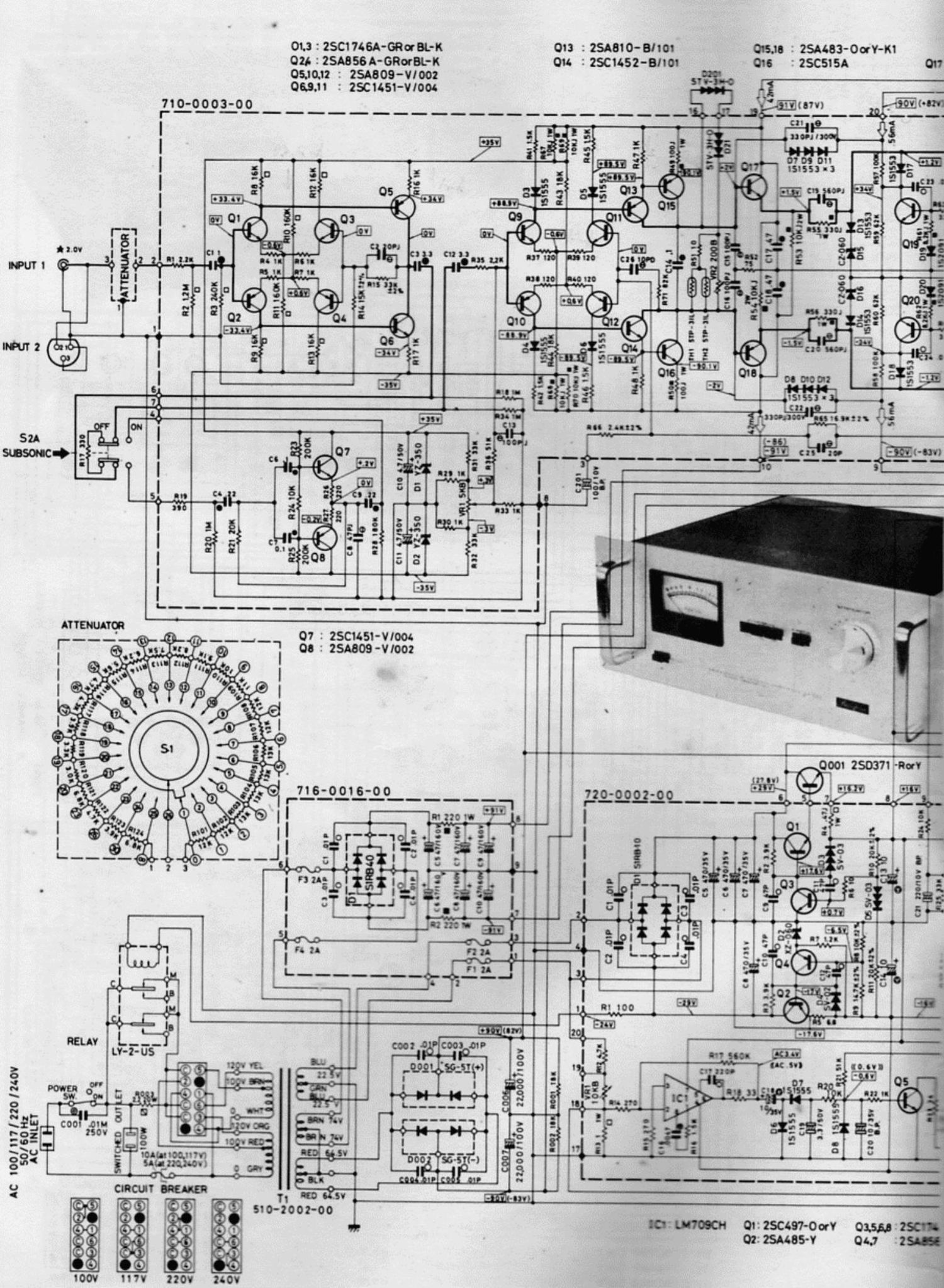 accuphase m 60 schematic