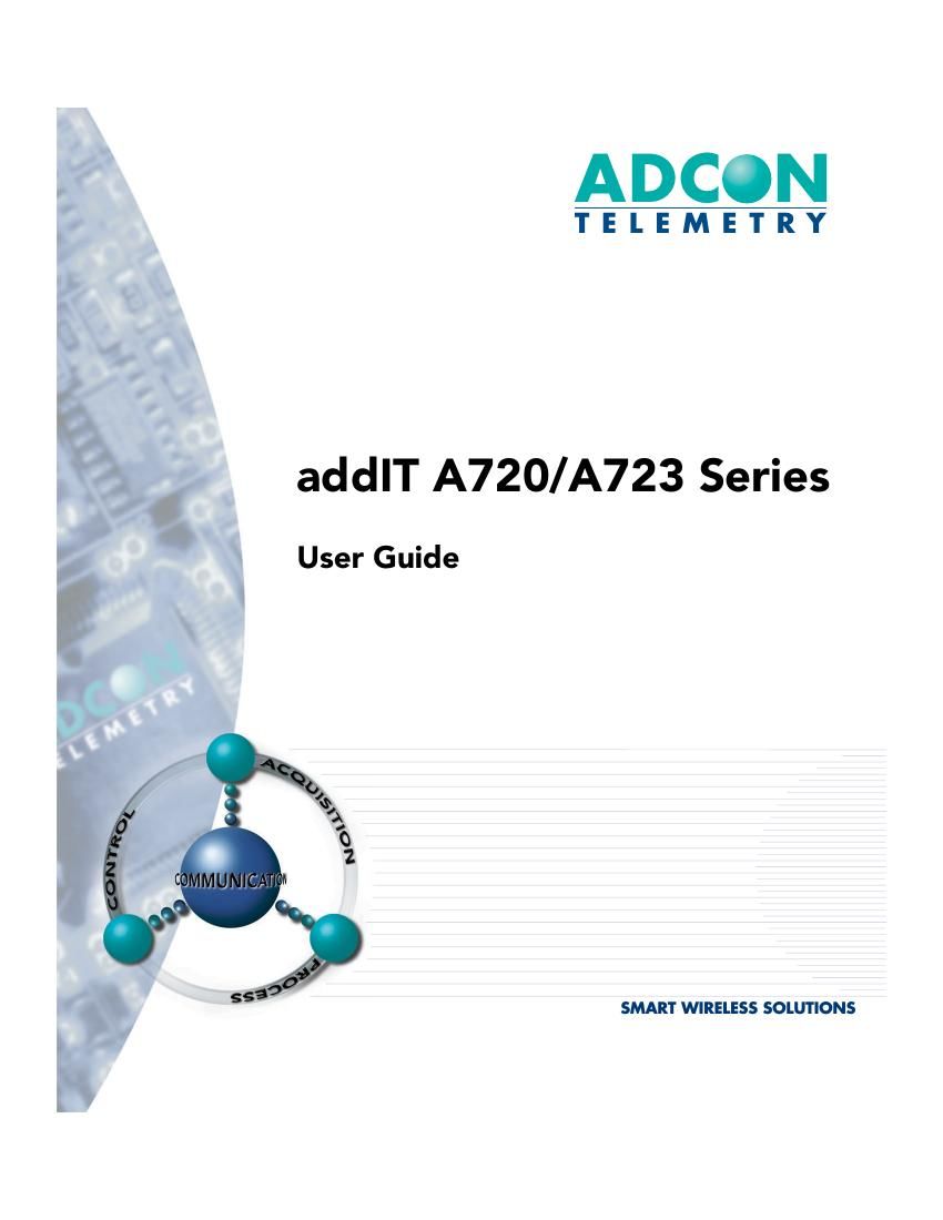 Adcom A 720 Owners Manual