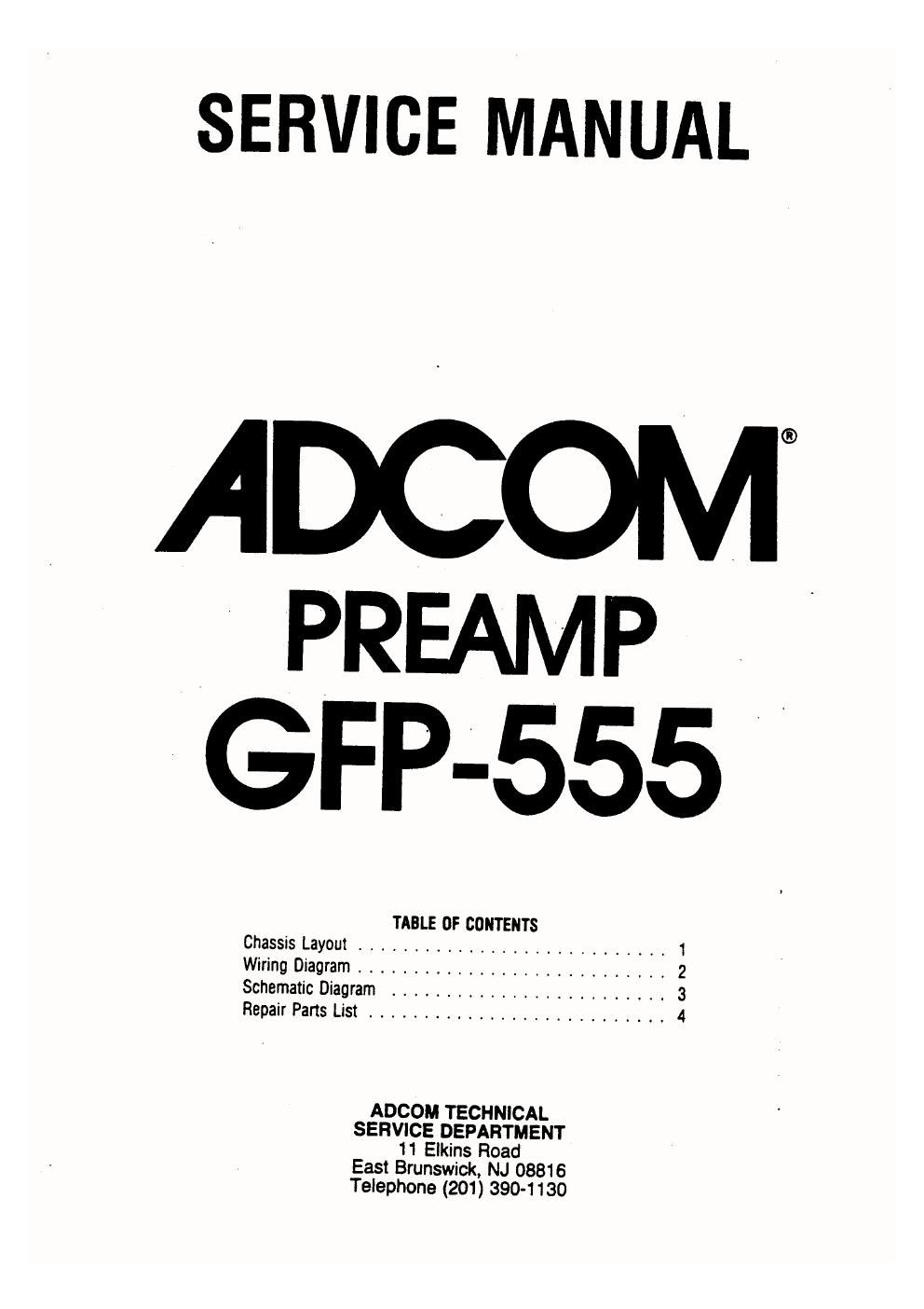 adcom gtp 550 owners manual