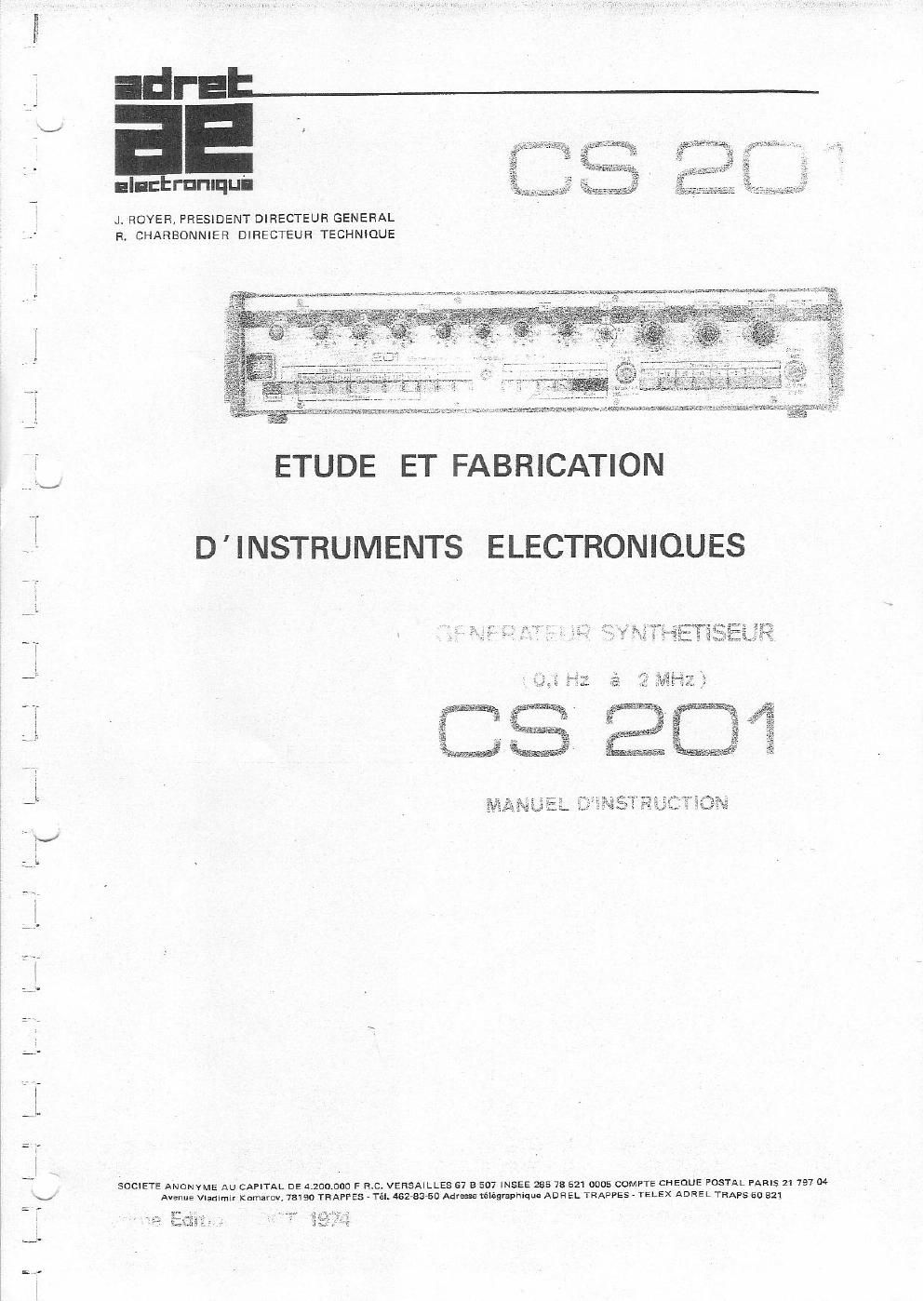 adret cs201 part1 use