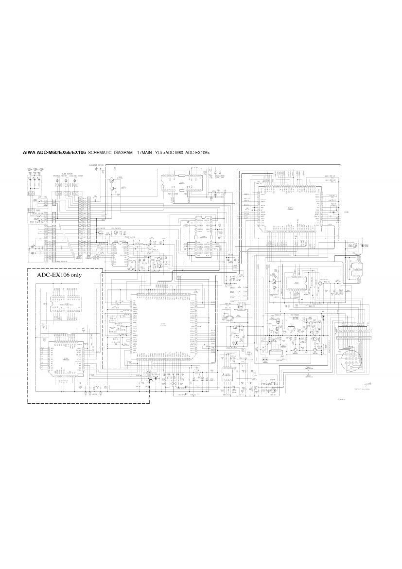 aiwa adc m60 adc ex 66 adc ex106