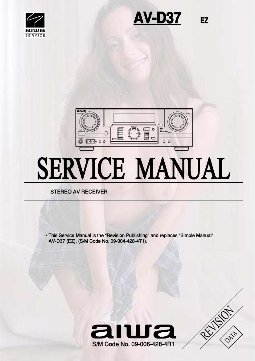 Aiwa AV D37 Service Manual