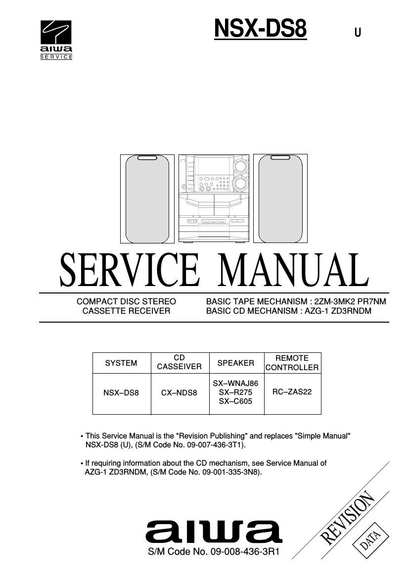 aiwa cx nds8