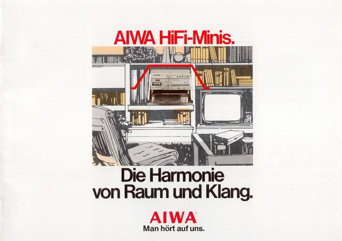 Aiwa Hifi Mini Component Catalog 1982