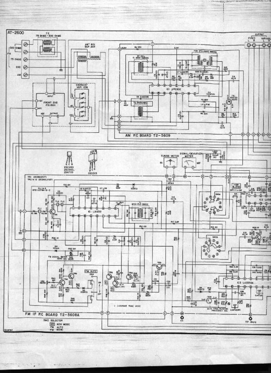 Akai 2600 Schematic