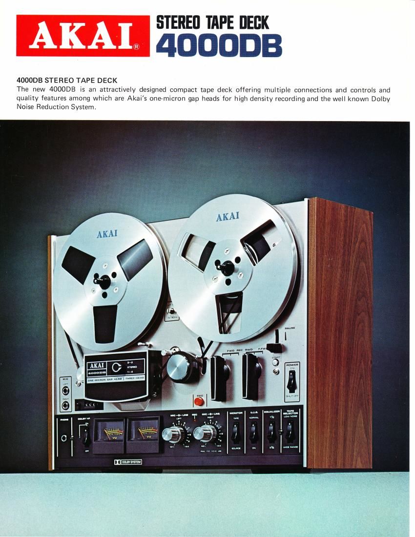 Akai 4000 DB Brochure