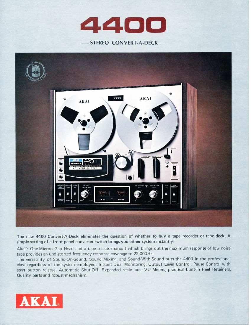 Akai 4400 Brochure