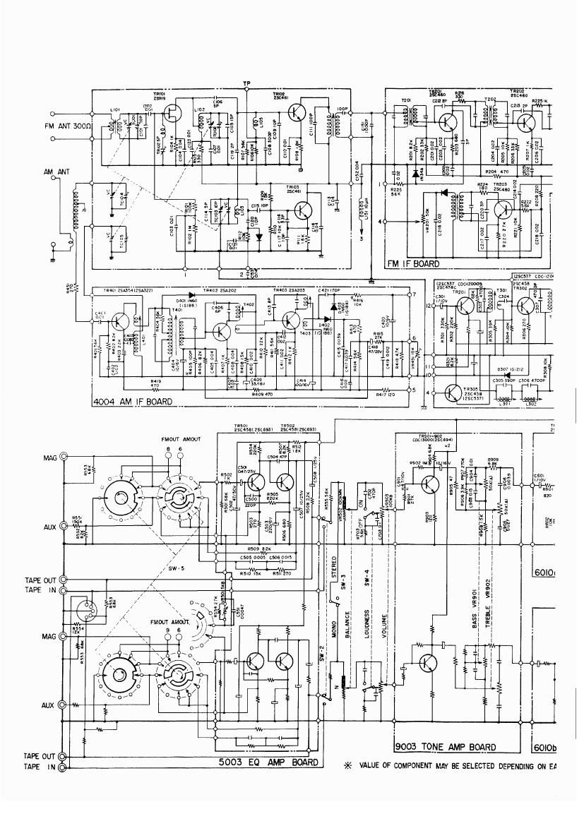 Akai AA 6300 Schematic