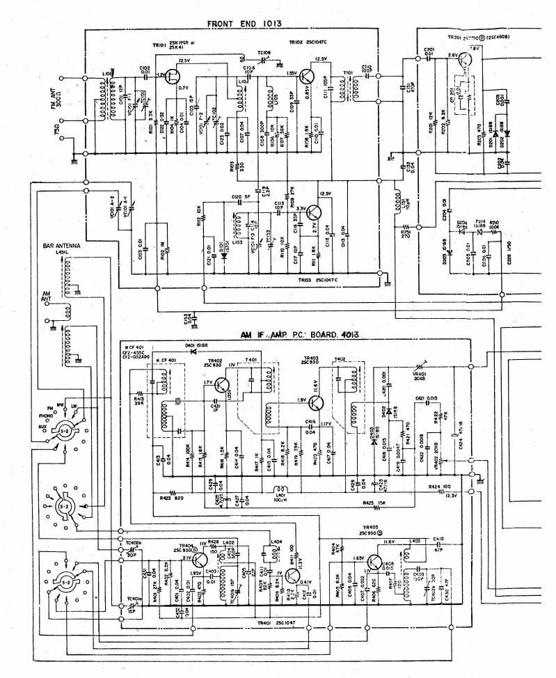 Akai AA 8030 AA 8030 L Schematic