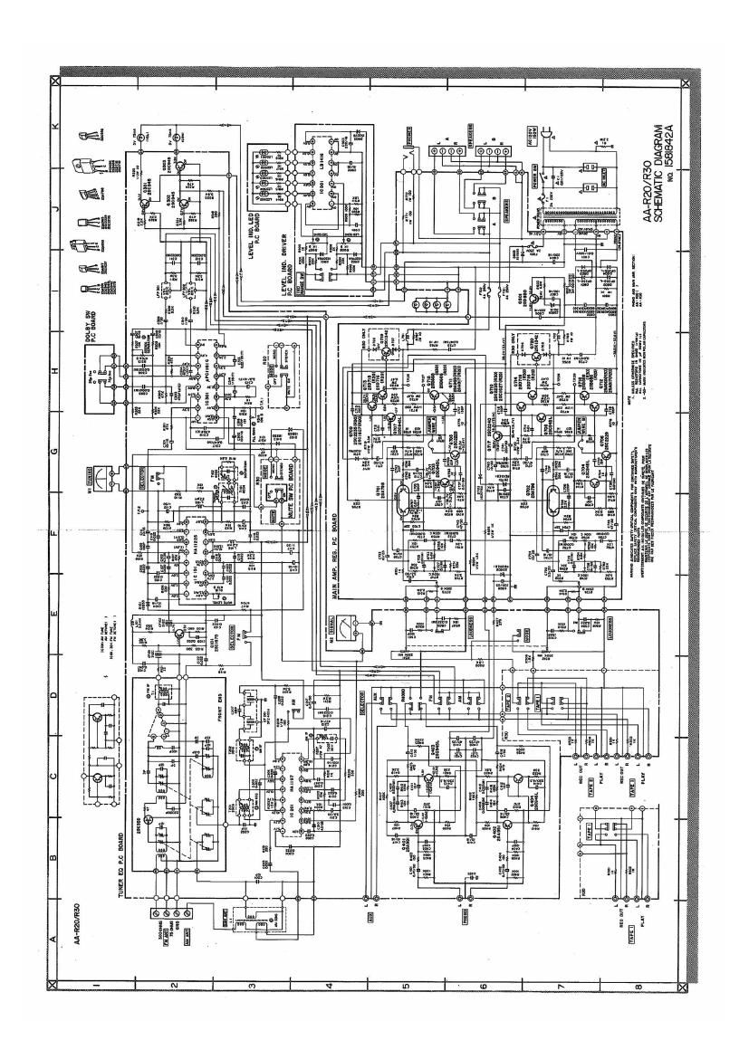 Akai AA R20 R30 Schematic