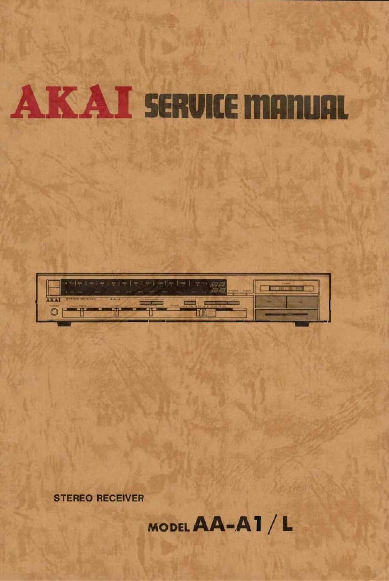 Akai AAA 1 AAA 1 L Service Manual