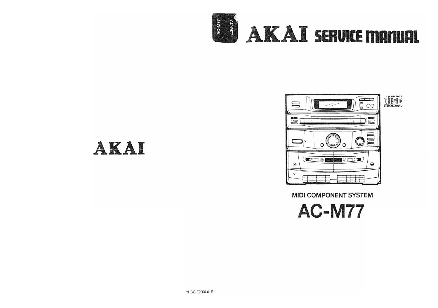 Akai ACM 77 Service Manual