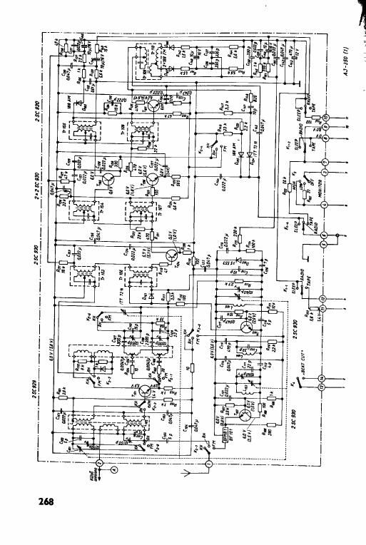 Akai AJ 350 Schematic