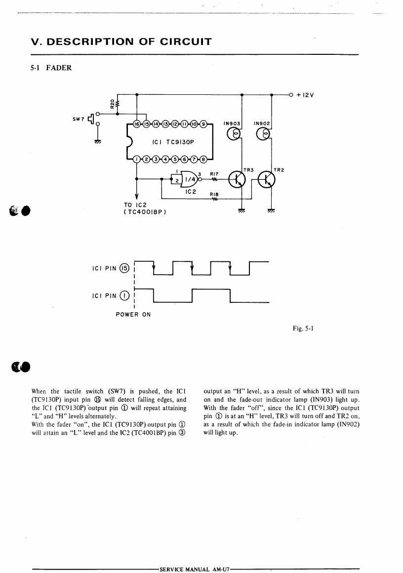 Akai AM U07 Schematic