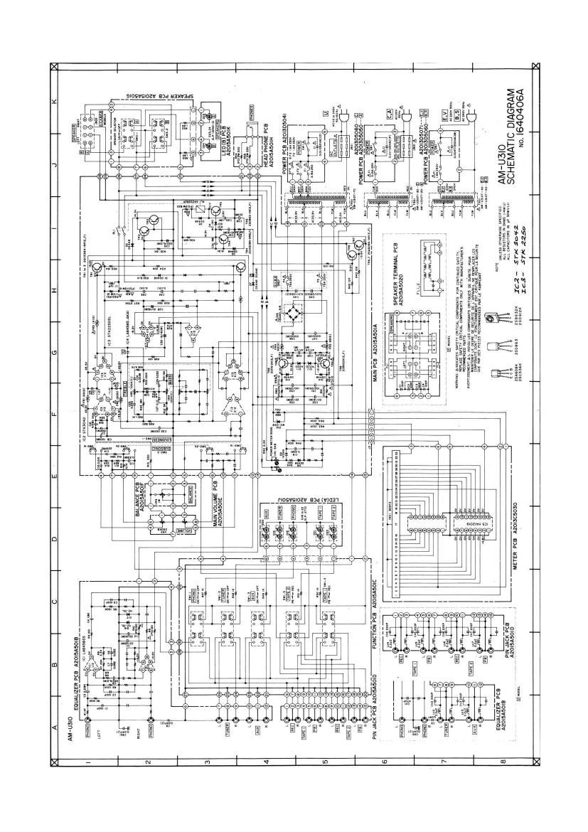 Akai AMU 310 Schematic