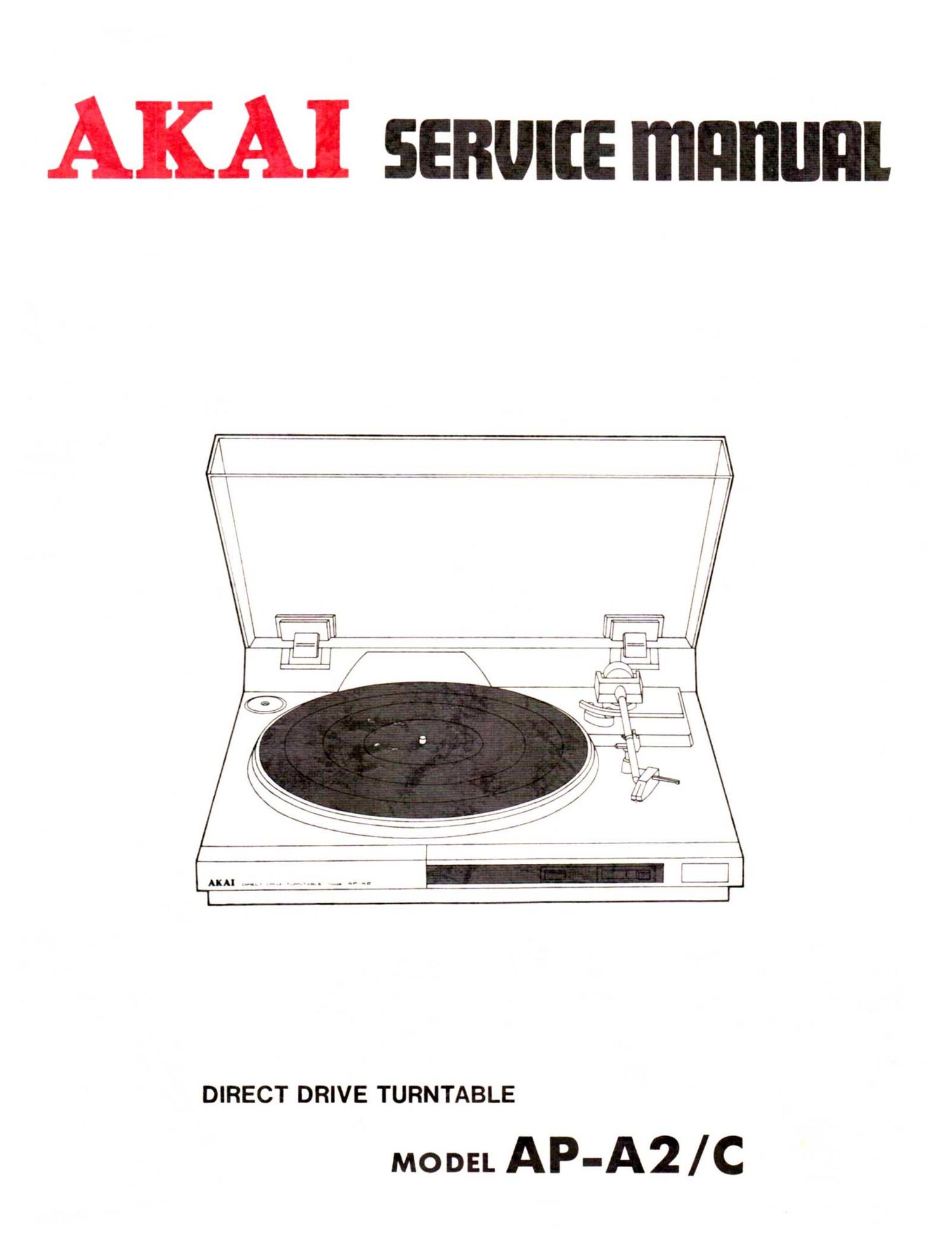 Akai AP A2 C Service Manual