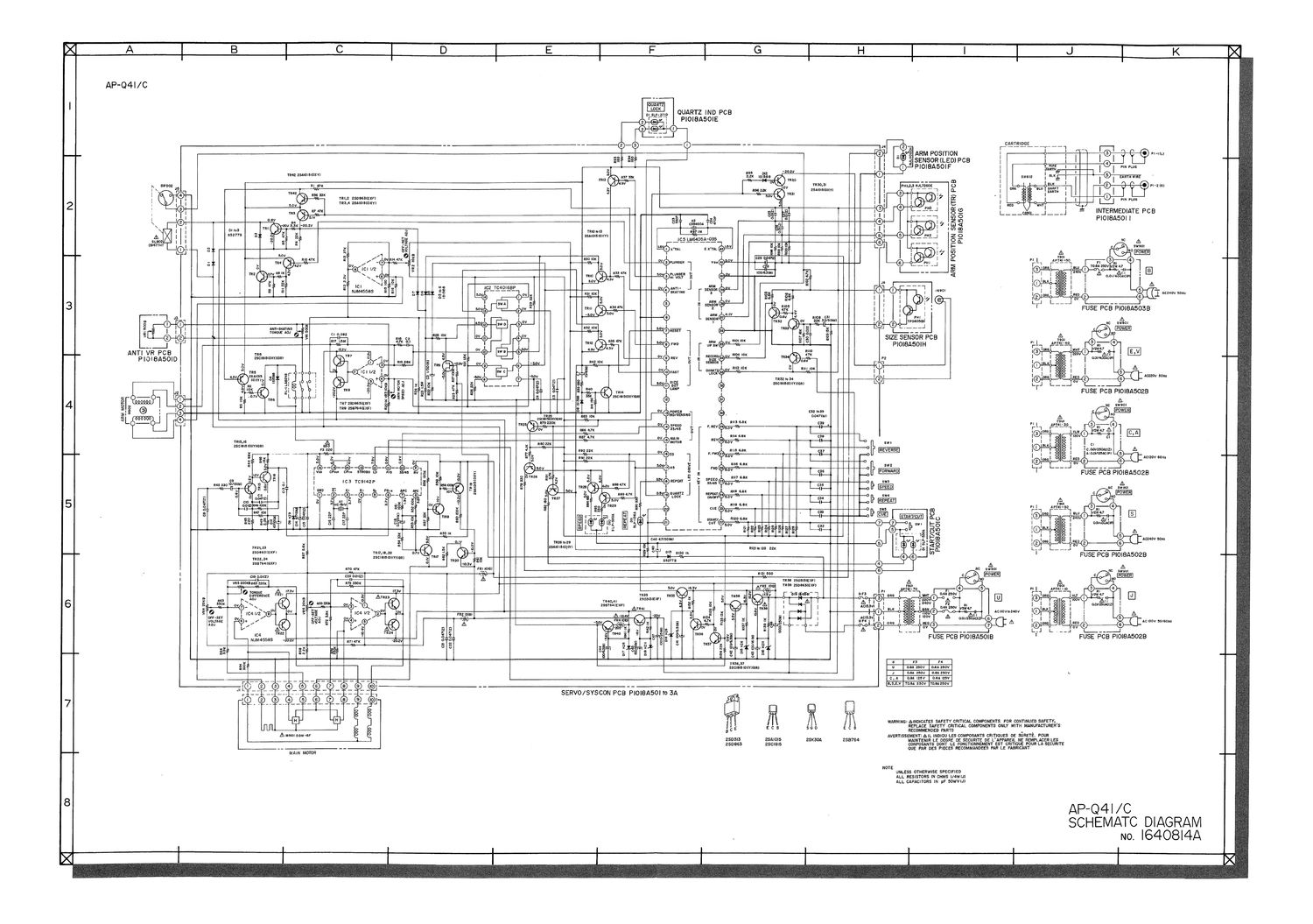 Akai AP Q41 C Schematic