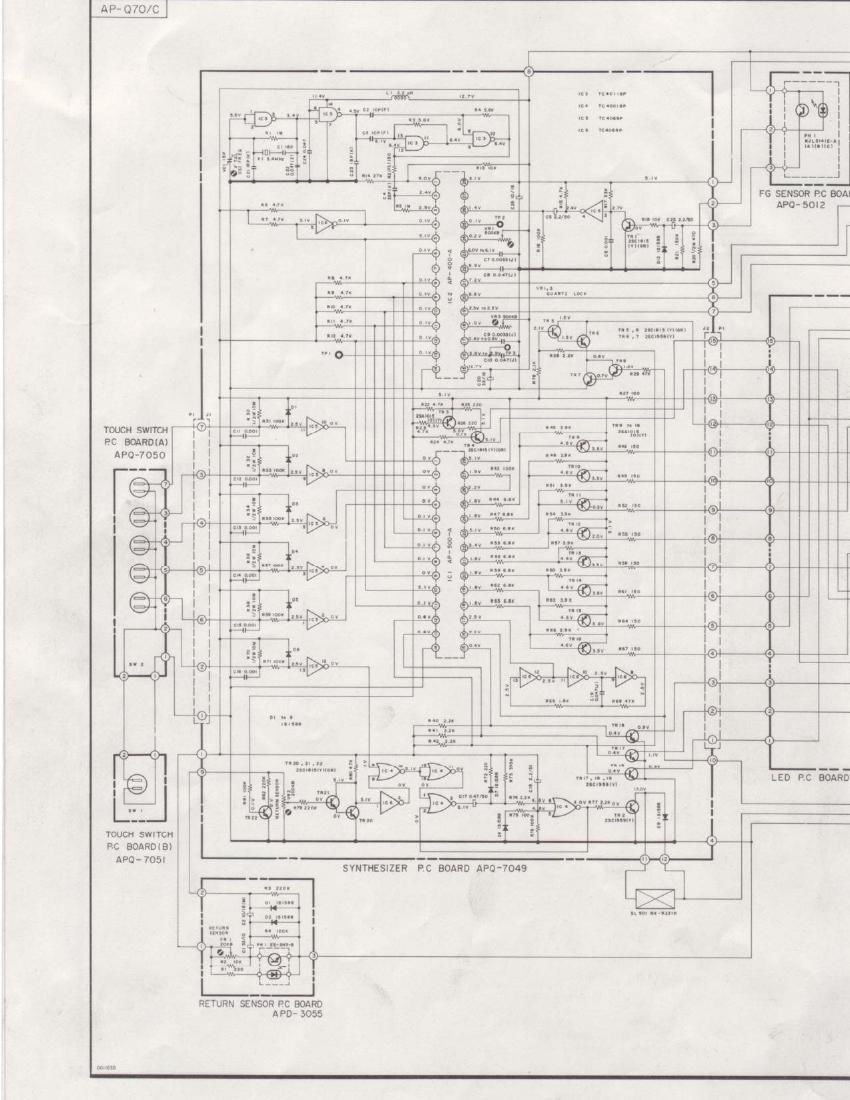 Akai AP Q70 Schematic