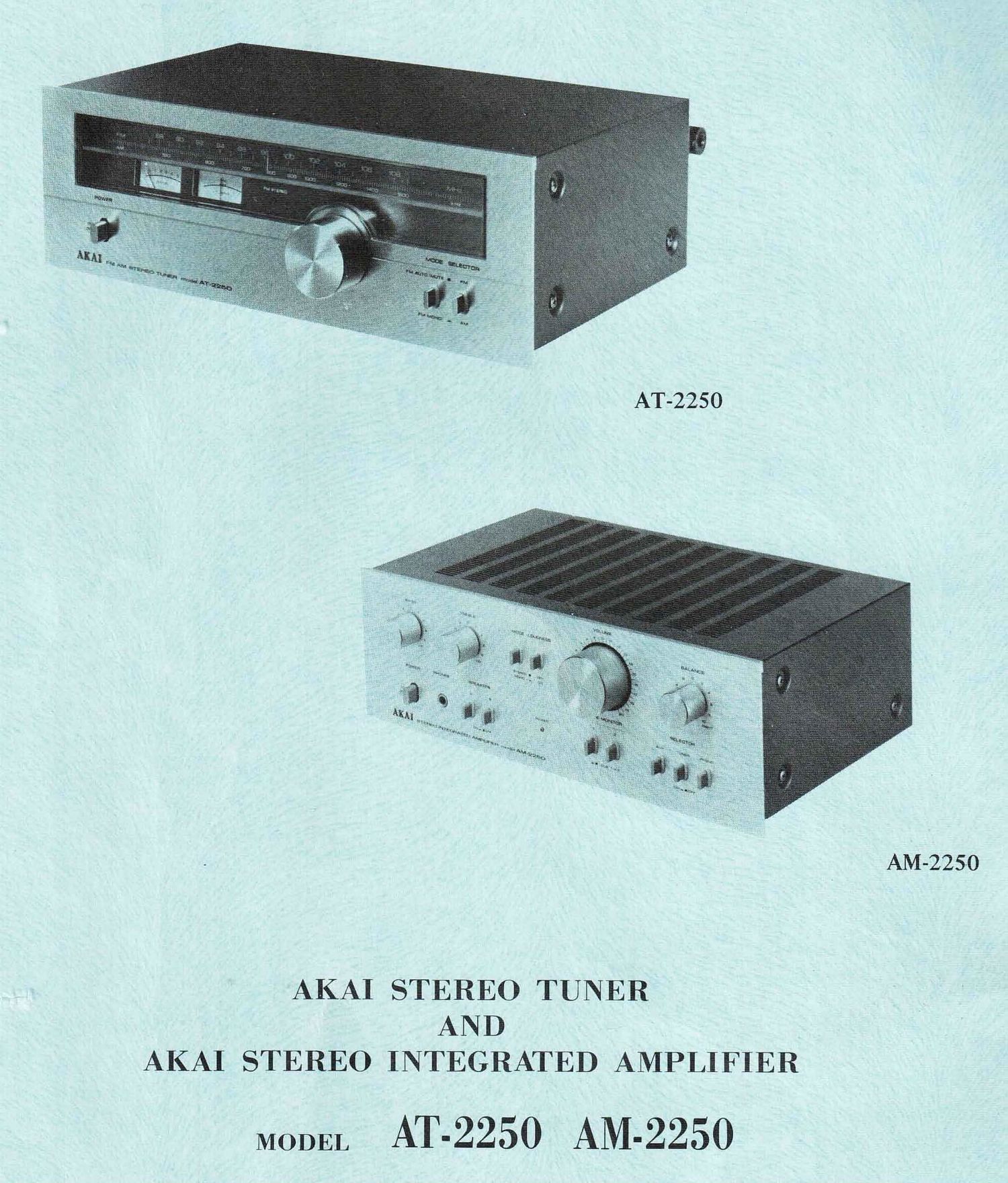 Akai AT 2250 Service Manual