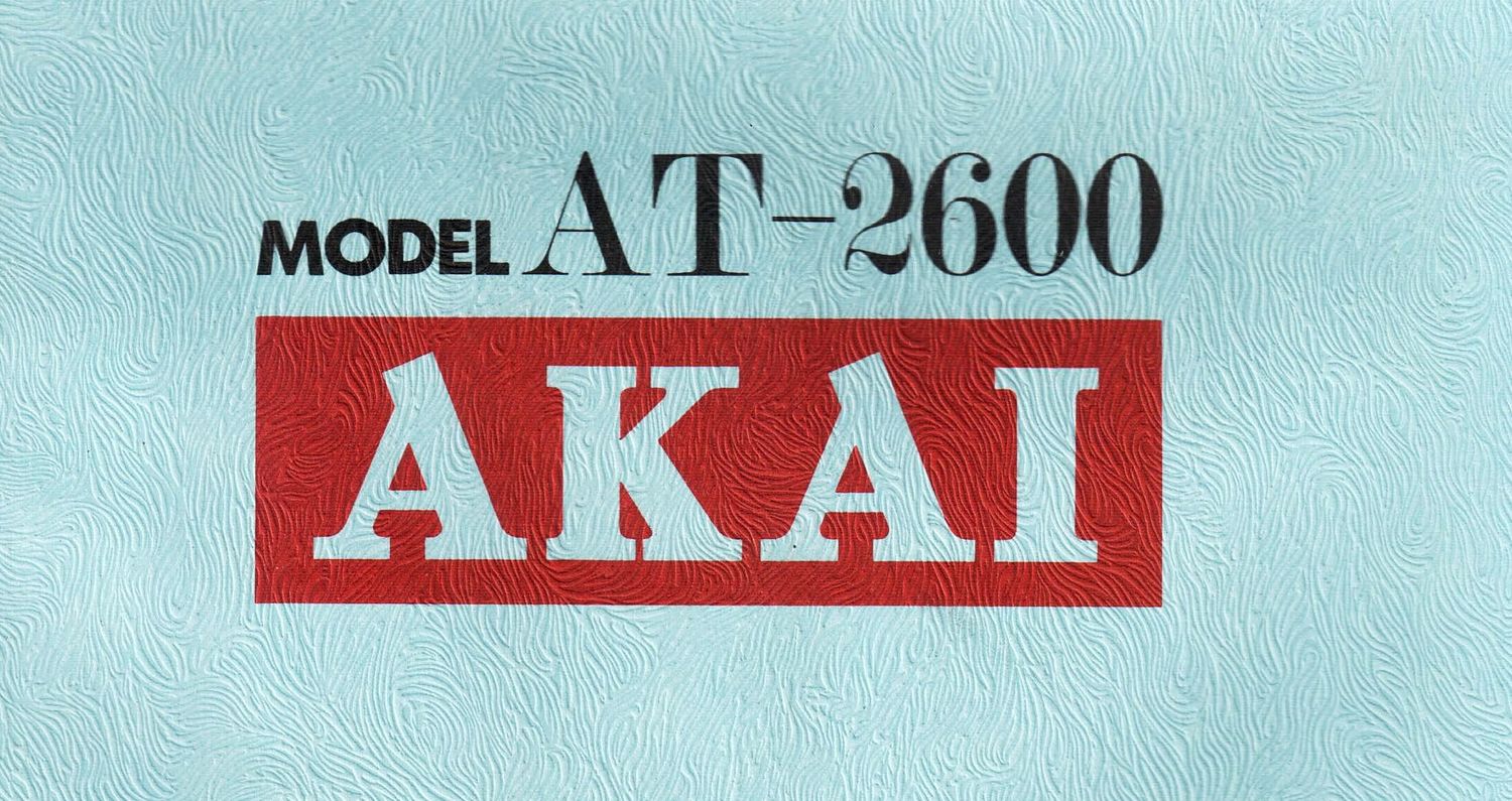 Akai AT 2600 Schematic