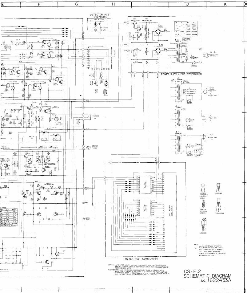 Akai CSF 12 Schematic