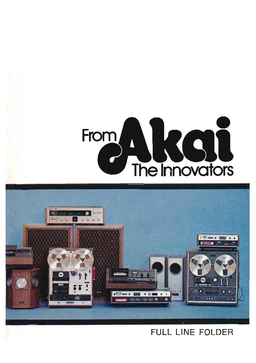 Akai Innovators Catalog