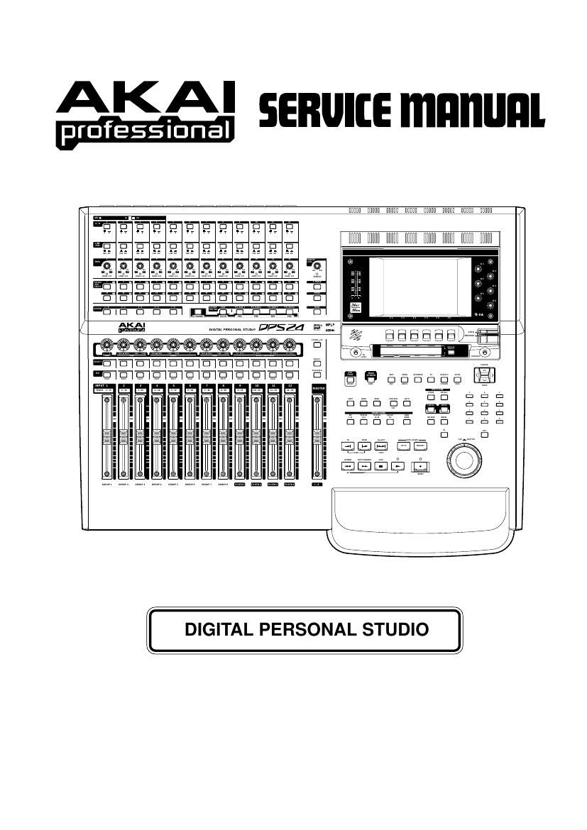 Akai DPS 24 Service Manual