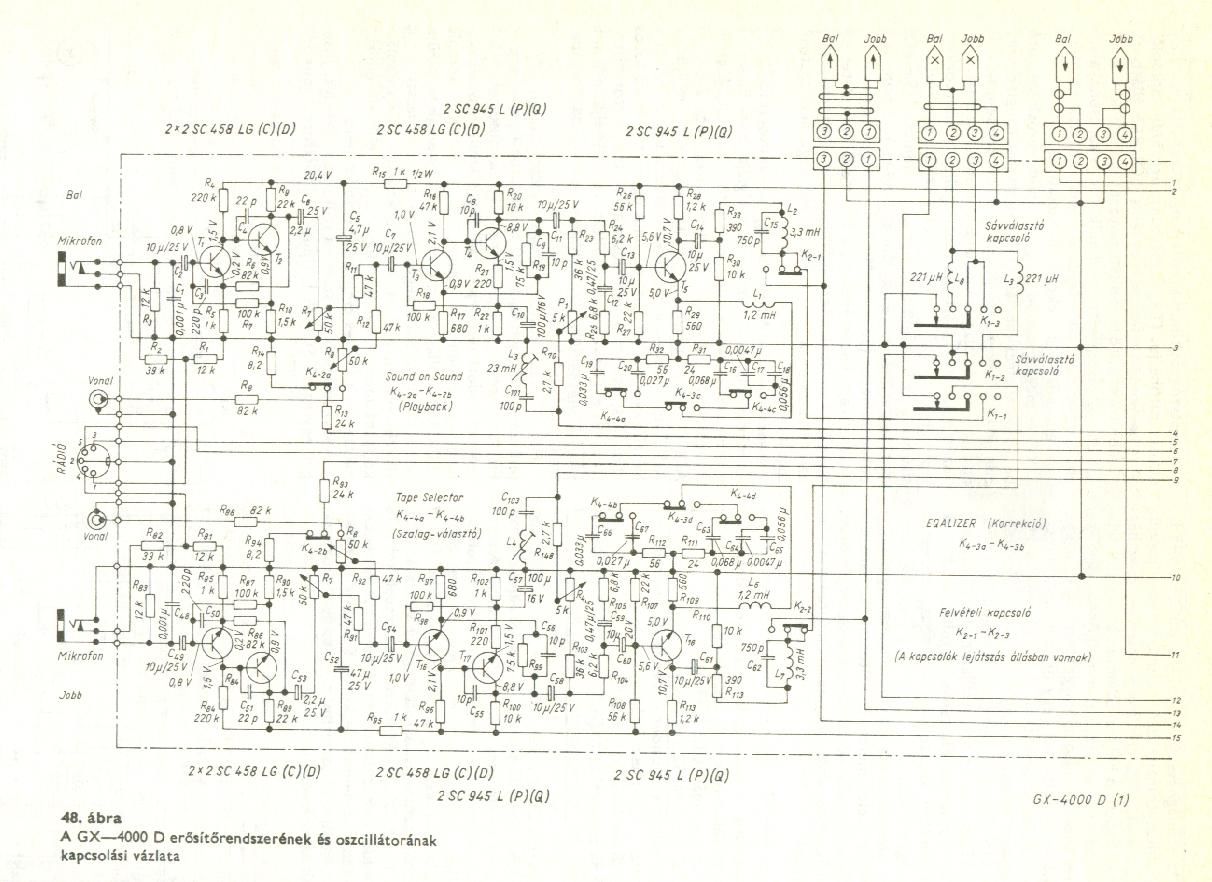 Akai GX 4000 D Schematic