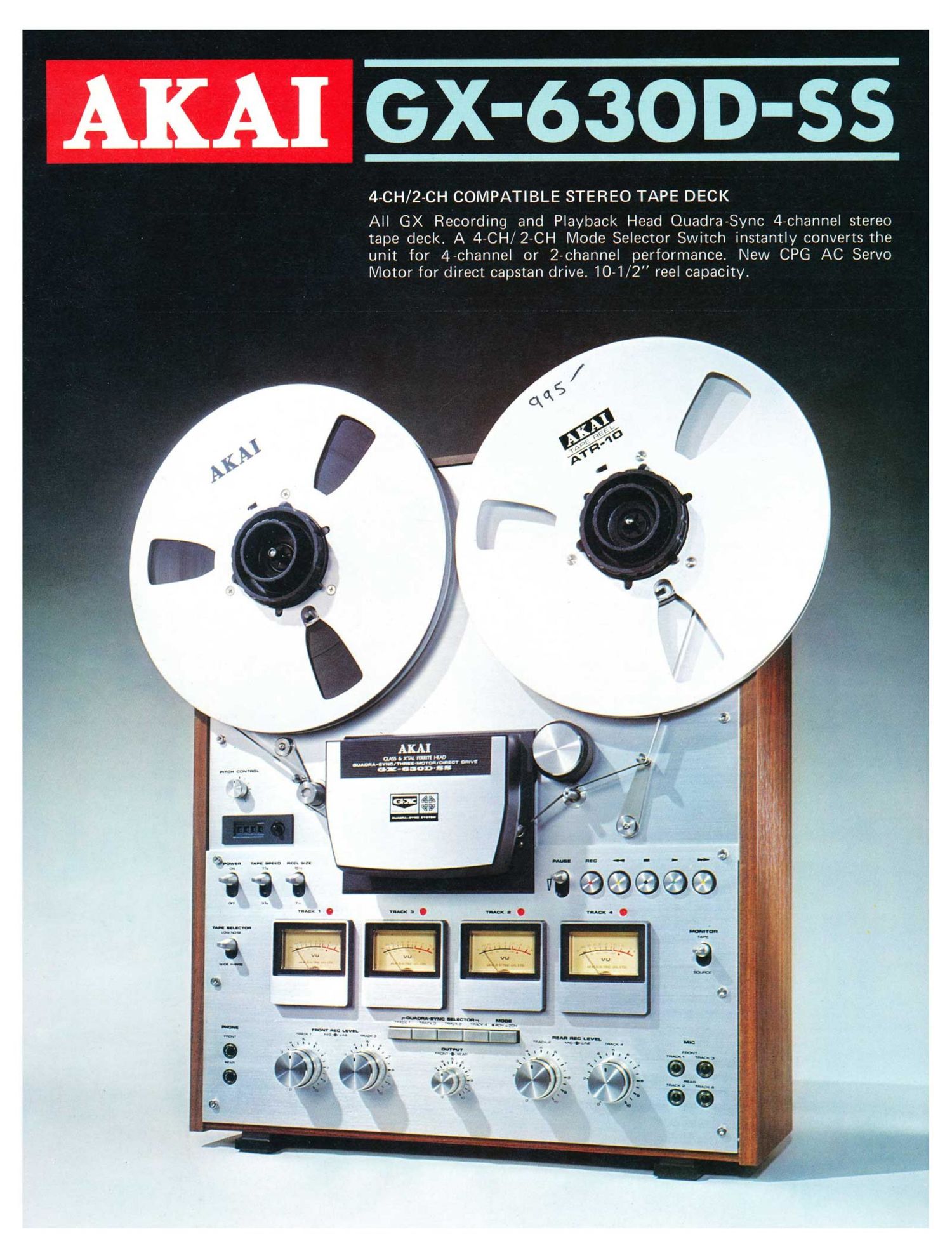 Akai GX 630 DSS Brochure