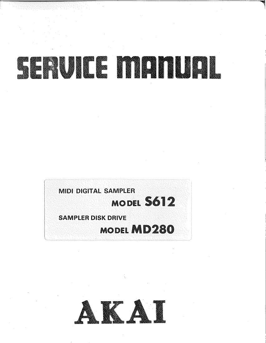 akai s 612 service manual part 1
