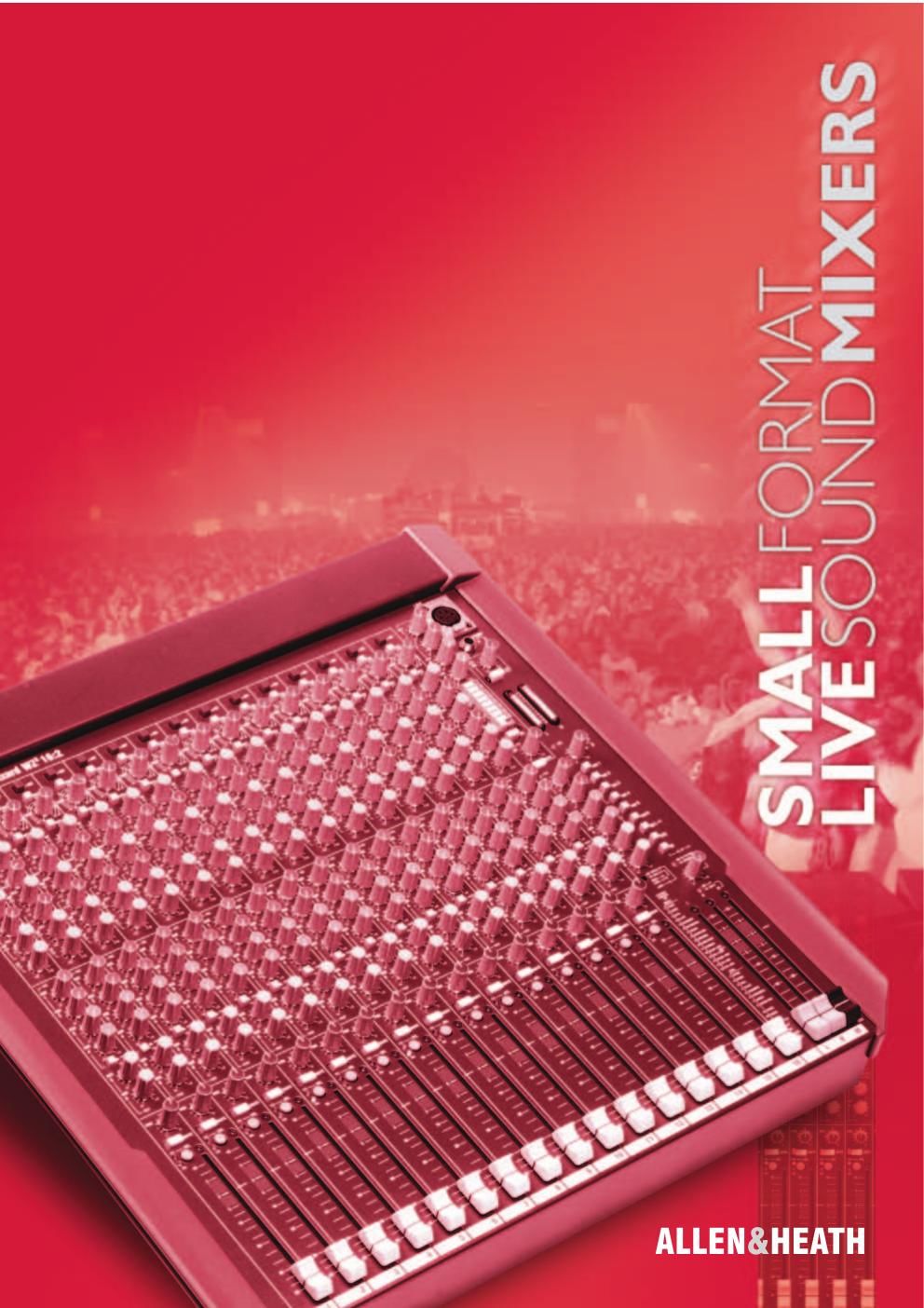 allen heath mixers brochure