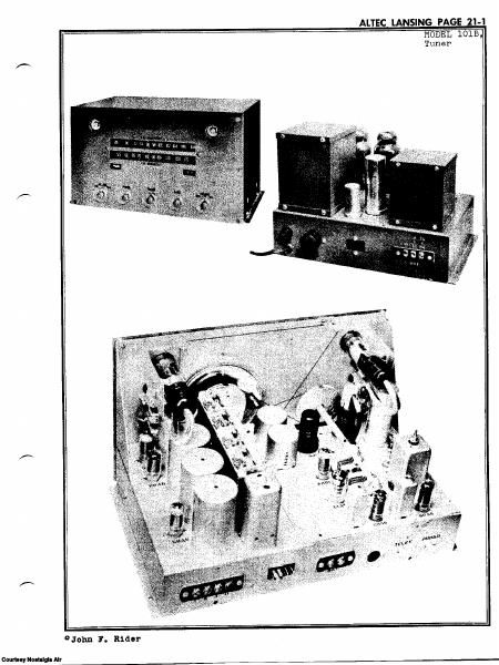 altec 101b schematic