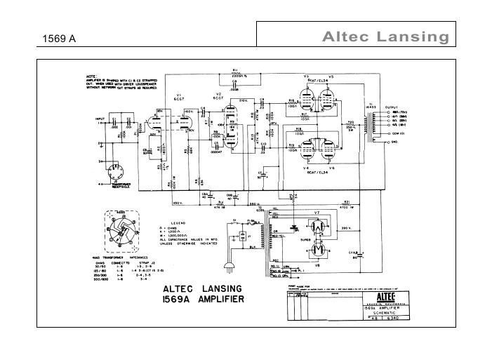 altec 1569 a schematic