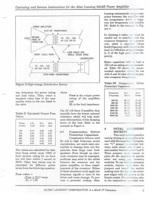 altec 9444b service manual