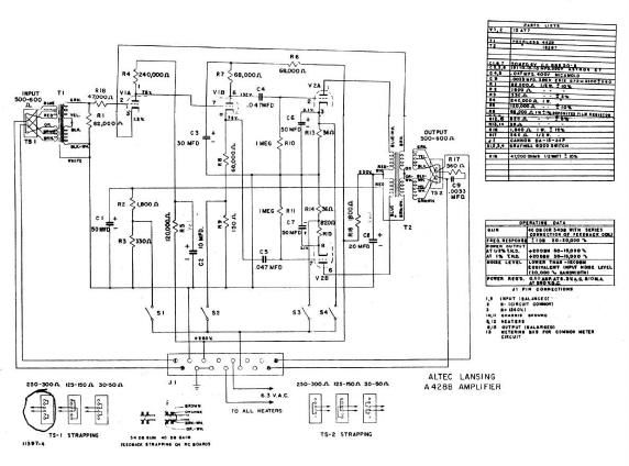altec a 428b poweramp schematic