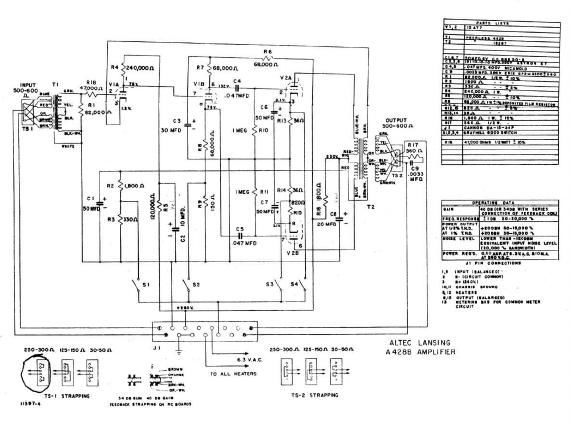 altec a 428b schematic