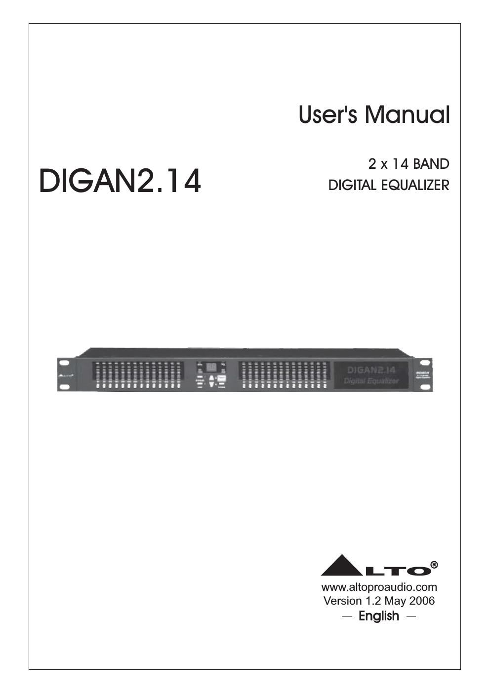 alto digan 2 14 owner manual