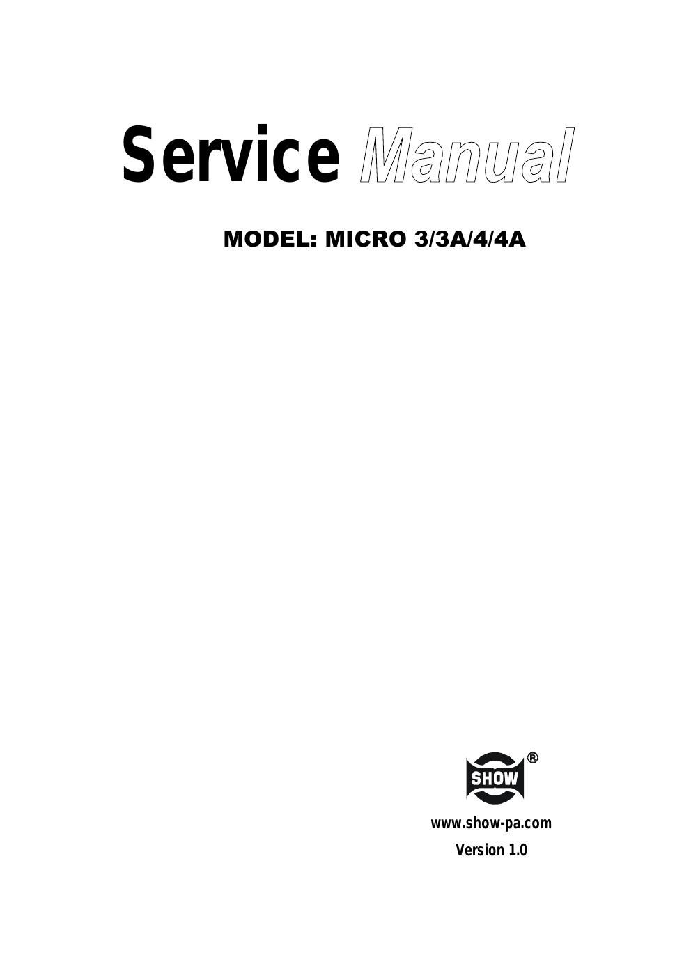 alto micro series service manual