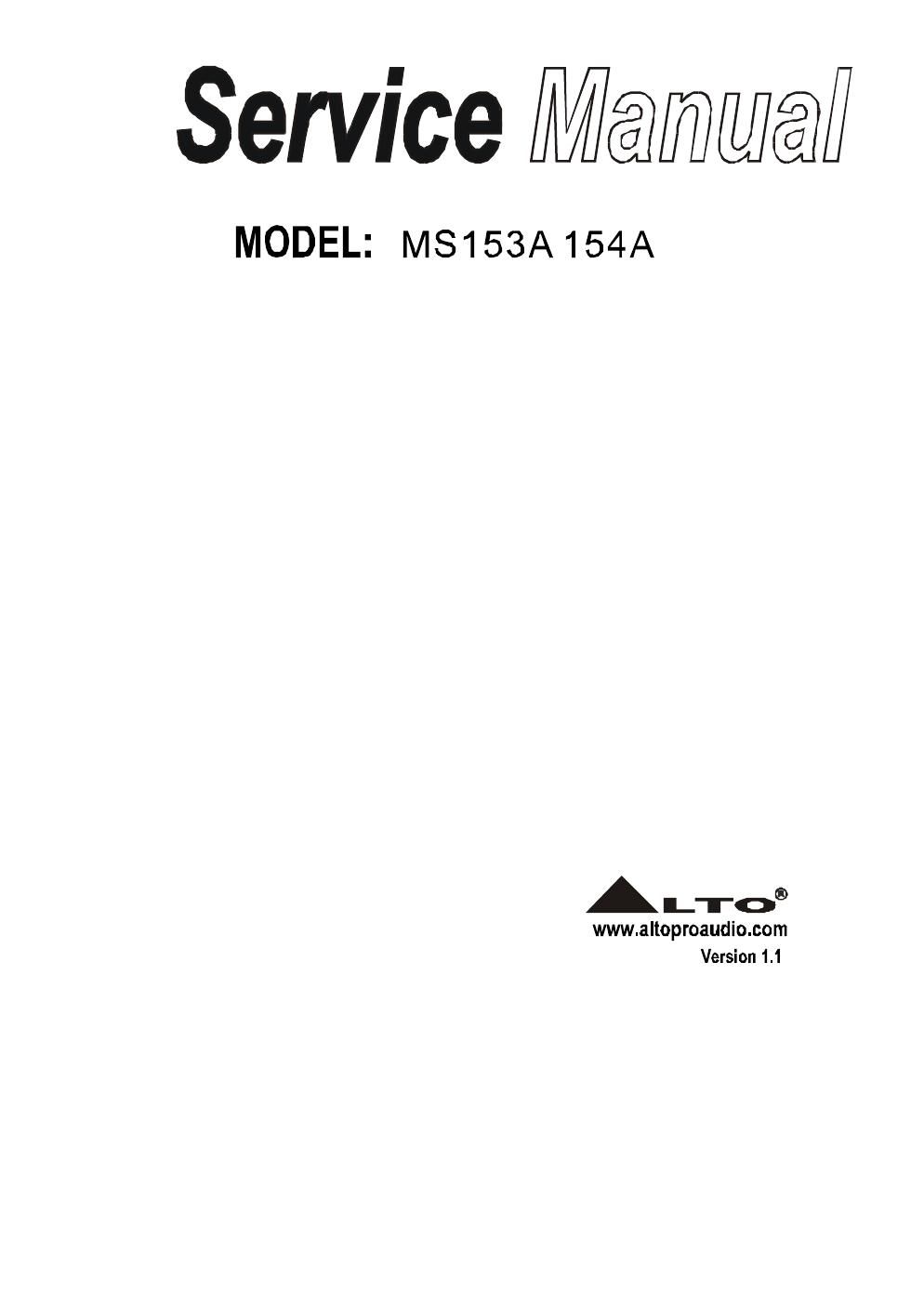 alto ms 153a ms 154a